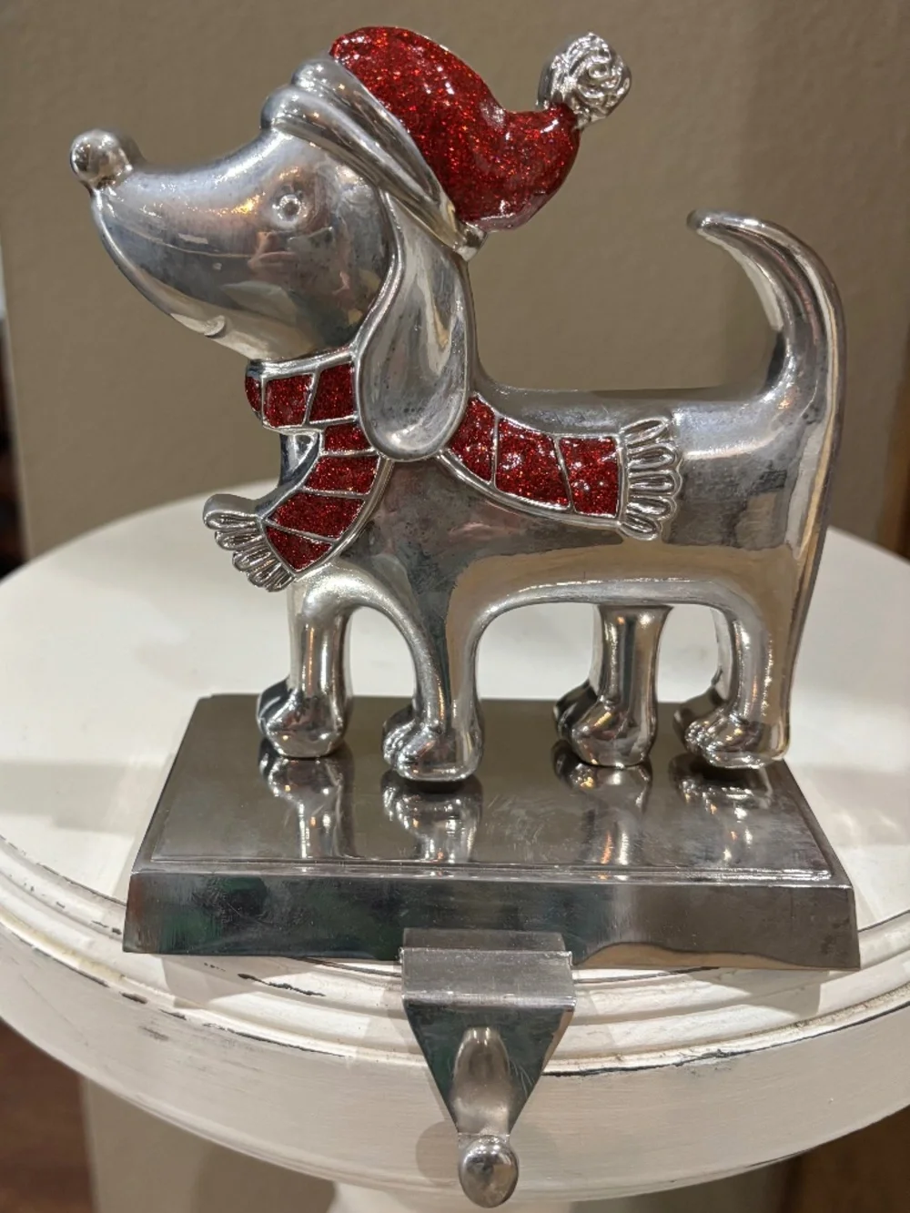 Pet Dog Glitzy Stocking Hanger